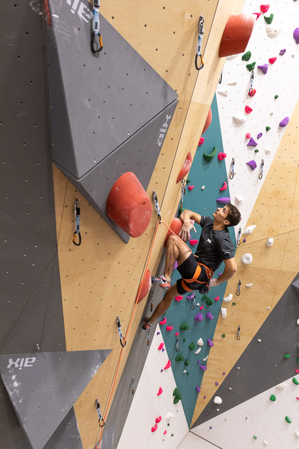 Voies espace Climb Up Paris - Porte d'Italie